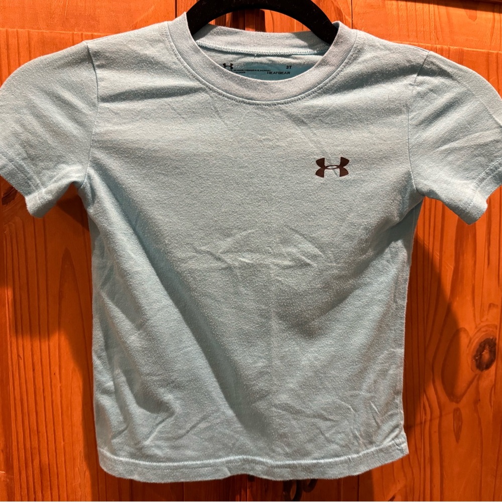Kid’s Under Armour Blue Short Sleeve Performance Tee